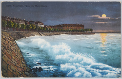 Neuchatel, Quai du Mont Blanc.  image
