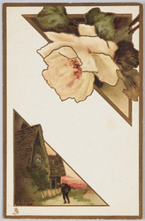 花と風景（Ｒａｐｈａｅｌ　Ｔｕｃｋ＆Ｓｏｎｓ’”Ａｒｔ”Ｓｅｒｉｅｓ）（外国製） / Flowers and Landscape (Raphael Tuck & Sons' Art Series) (Foreign-Made) image
