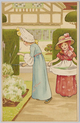 おめかし[剪定]（１）（美術絵葉書シリーズ１４２７）（外国製） / Dressing Up [Pruning] (1) (Artistic Picture Postcard Series 1427) (Foreign-Made) image