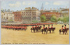 THE KING LEAVING THE HORSE GUARDS PARADE AT THE HEAD OF THE GUARDS. image