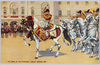THE BAND OF THE HOUSEHOLD CAVALRY MARCHING PAST. image