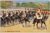 THE HOUSEHOLD CAVALRY MARCHING PAST.  image