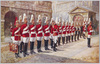 MILITARY IN LONDON, The Four o' clock Parade at the Horse Guards. White hall, Harry Payne. image