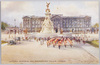 VICTORIA MEMORIAL AND BUCKINGHAM PALACE, LONDON.  image