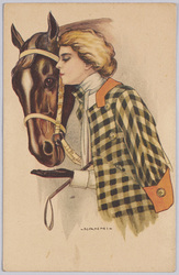 女性と馬（外国製） / Woman and Horse (Foreign-Made) image