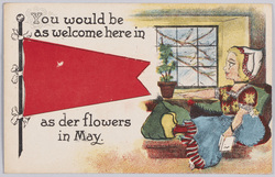 窓辺 You would be as welcome here in as der flowers in May.(Pennant Series No.910.)(外国製) / By the Window, You Would Be as Welcome Here in as Der Flowers in May. (Pennant Series No. 910) (Foreign-Made) image