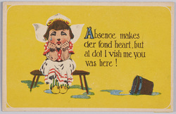 涙(Absence makes der fond heart but at dot I vish me you vas here!)(Series No.5063)(外国製) / Tears (Absence Makes Der Fond Heart, But at Dot I Vish Me You Vas Here!) (Series No. 5063) (Foreign-Made) image