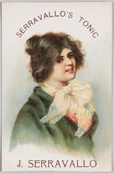 SERRAVALLO' S TONIC,( J. SERRAVALLO社の広告） / SERRAVALLO' S TONIC.( J. SERRAVALLO Companay Advertisement) image