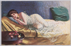 横たわる女性(Serie 465)(外国製) / Woman Lying Down (Series 465) (Foreign-Made) image