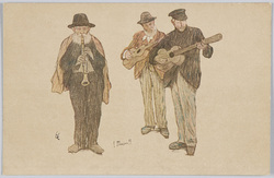 街の音楽家（外国製） / Street Musicians (Foreign-Made) image