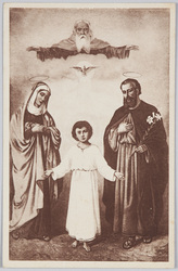 聖三位一体（聖家族） / 
The Holy Trinity (The Holy Family) image