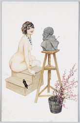 Irreverencieuse, par Raphael Kirchner / Irreverent by Raphael Kirchner image