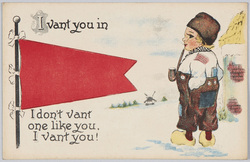 雪景色（Ｉ　ｖａｎｔ　ｙｏｕ　ｉｎ　Ｉ　ｄｏｎ’ｔ　ｖａｎｔ　ｏｎｅ　ｌｉｋｅ　ｙｏｕ　Ｉ　ｖａｎｔ　ｙｏｕ！）（Ｐｅｎｎａｎｔ　Ｓｅｒｉｅｓ　Ｎｏ．９１０）（外国製） / Snowscape (I Vant You in I Don't Vant One Like You, I Vant You!) (Pennant Series No. 910) (Foreign-Made) image