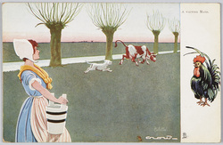 A WAITING MAID.  image