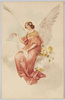 音楽の天使（楽譜）（美術絵葉書シリーズ１４９８）（外国製）/Musical Angel (Score) (Artistic Picture Postcard Series 1498) (Foreign-Made) image