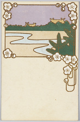 社をのぞむ川辺 / Riverbank with a View of a Shrine image