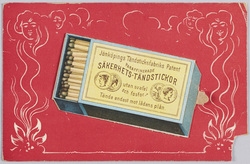 マッチ箱から…(仕掛け絵葉書、外国製) / From a Matchbox... (Popup Picture Postcard, Foreign-Made) image