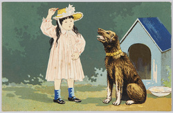 子供とペット(イヌ) / Children and Their Pet (Dog) image