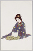 美人(読書)/Beauty Reading a Book image