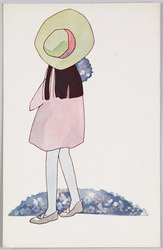 花を摘む少女 / Girl Gathering Flowers image