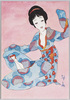 月刊静一絵はがき第九号/Monthly Seiichi Picture Postcard 9th Issue image