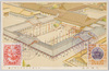 大礼紀念 即位礼紫宸殿御式場之図 逓信省発行/Commemoration of the Enthronement Ceremony: Picture of the Shishinden Ceremonial Hall, Issued by the Ministry of Communications image
