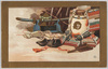 具足一式、太刀、軍配/Set of Armor, Sword, and Military Leader's Fan image