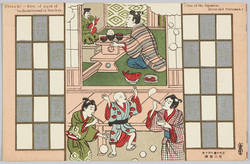 年中行事の内十月 恵比寿講 / Ebisukō (Fete in Honor of Ebisu, the God of Shipping, Fishing, and Commerce) in October from Japanese Annual Events image