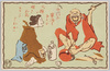 酒に酔って騒ぐ和尚/Buddhist Priest Getting Drunk and Making Noise image
