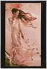 女と花(「The Post Cards」シリーズ)/Woman and Flowers (