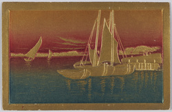 ヨット(金地) / Yachts (Gold Ground) image