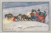 馬車(2)夜の雪道(外国製)/Horse Carriage (2) Snow-Covered Path at Night (Foreign-Made) image