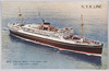N. Y. K. LINE, M. S. "CHICHIBU MARU"17, 500 GROSS TONS CALIFORNIA-ORIENT SERVICE. image