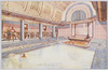 M. S. "CHICHIBU MARU", SWIMMING-POOL, CONSTRUCTED AFTER THE ROMAN STYLE, DRESSING-CUBICLES. FRENCH WATER SHOWER-BATH AND DRYING-ROOM ARE ATTACHED. image