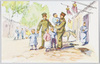 日本兵と子供たち/Japanese Soldiers and Children image