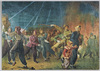 鈴木誠「空襲下の東京市民」/Citizens of Tokyo under an Air Raid, Suzuki Makoto image