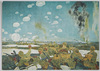 吉岡堅二「レイテに降下する高千穂空挺隊」/The Takachiho Paratroopers Descending on Leyte, Yoshioka Kenji image