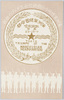 満洲軍総司令部凱旋紀念スタンプの模形/Design of the Rubber Stamp Commemorating the Triumphant Return of the Manchurian Army's General Headquarters image