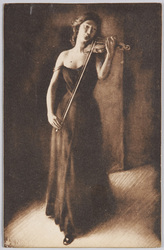 ヴァイオリンを弾く女性 / Woman Playing the Violin image
