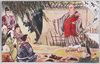 日蓮上人辻説法の図/Picture Depicting the Venerable Nichiren Preaching in the Streets image