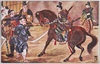 佐野源左衛門常世召に応ずる図/Picture Depicting Sano Genzaemon Tsuneyo Responding to a Call image