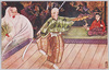 北条高時田楽に耽る図/Picture Depicting Hojō Takatoki Immersed in Dengaku Dance  image