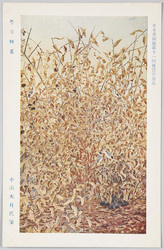 日本美術展第十一回展覧会出品 「冬日林叢」 小山大月氏筆 / Work Exhibited at the 11th Japan Art Institute Exhibition: A Thicket on a Winter Day, by Mr. Koyama Taigetsu image