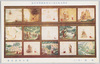 帝国美術院第六回美術展覧会出品 「華厳」(其二) 堂本印象氏筆/Work Exhibited at the 6th Imperial Art Academy Exhibition: Avatamsa (Flower Adornment) (2), by Mr. Dōmoto Inshō image