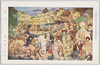 帝国美術院第六回美術展覧会出品 「使命」 福田恵一氏筆 / Work Exhibited at the 6th Imperial Art Academy Exhibition: Mission, by Mr. Fukuda Keiichi image