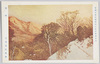 帝国美術院第四回美術展覧会出品 「残雪」 三宅克己氏筆/Work Exhibited at the 4th Imperial Art Academy Exhibition: Lingering Snow, by Mr. Miyake Kokki image