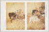文部省第四回美術展覧会出品 「狩くら」 木島桜谷筆/Work Exhibited at the 4th Ministry of Education Art Exhibition: Hunting, by Konoshima Ōkoku image