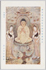 第十回文部省美術展覧会出品 「阿弥陀」 村上華岳氏筆/Work Exhibited at the 10th Ministry of Education Art Exhibition: Amida Buddha, by Mr. Murakami Kagaku image