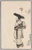 水墨シリーズ(4)藤娘/Ink Painting Series (4) Fuji Musume (Wisteria Maiden) image