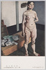 第十八回二科美術展覧会出品 ポーズせるモデル 安井曽太郎/Work Exhibited at the 18th Nika Art Exhibition: Posing Woman, Yasui Sōtaro image